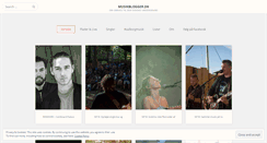Desktop Screenshot of musikblogger.dk
